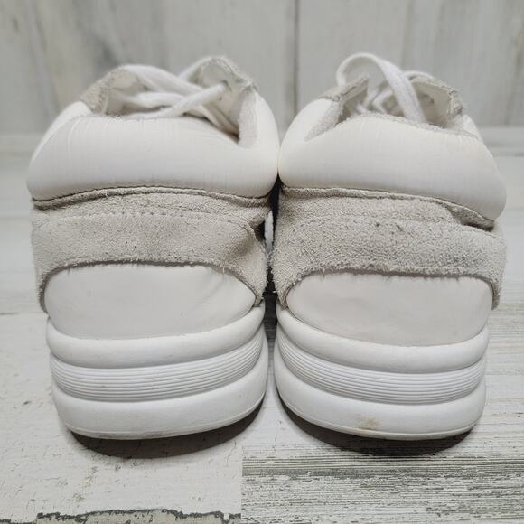 CHANEL White and Gray Sneakers - Picture 5 of 13